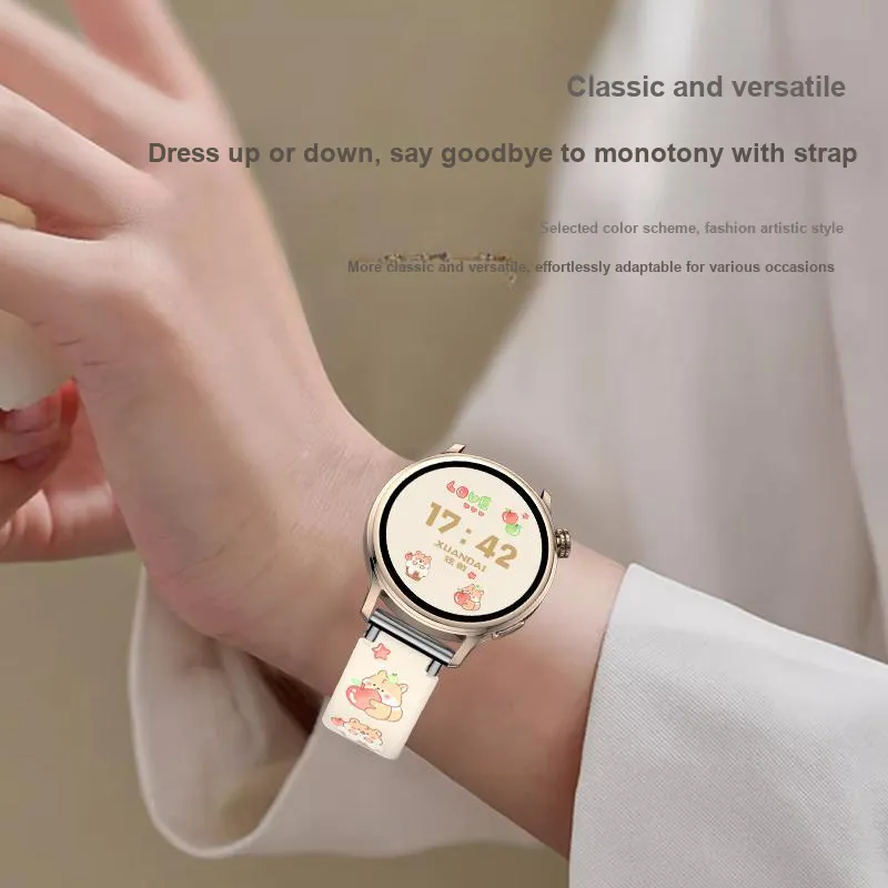 Biaodaige Huawei Compatibility Watch Band 107mm Silicone Material-1