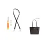 Black Gold City23 Shoulder Strap Set