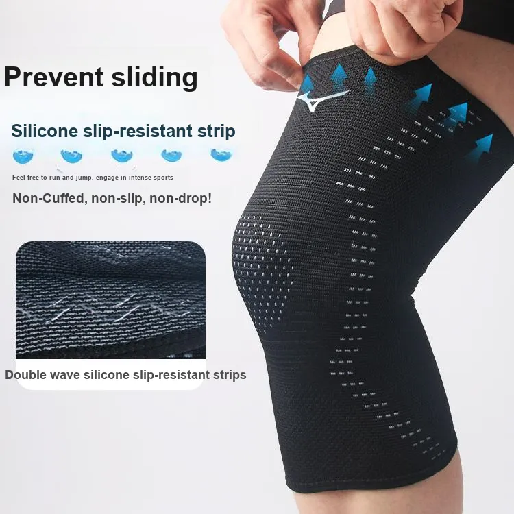 Mizuno C2CSB538 Running Mountaineering Unisex Silicone Knee Pads-4