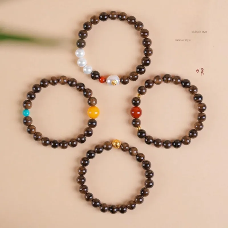 DALONG Old Mountain Sandalwood Bracelets Unisex-3