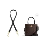 코치 블랙 1.1 와이드 평직 골드 버클 겨드랑이 65cm