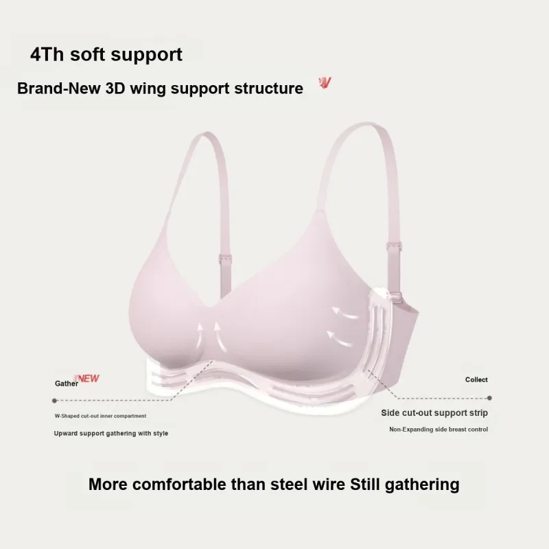 Ubras Soft Support Series Bra Women's-5