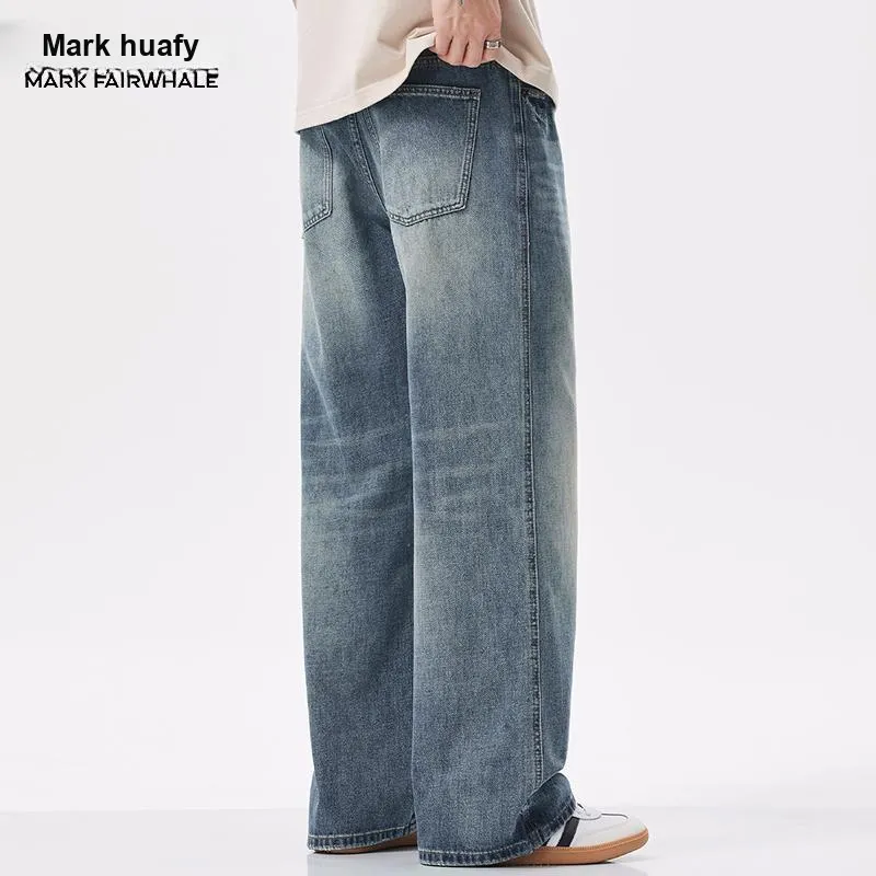 FAIRWHALE Jeans Unisex Blue-6
