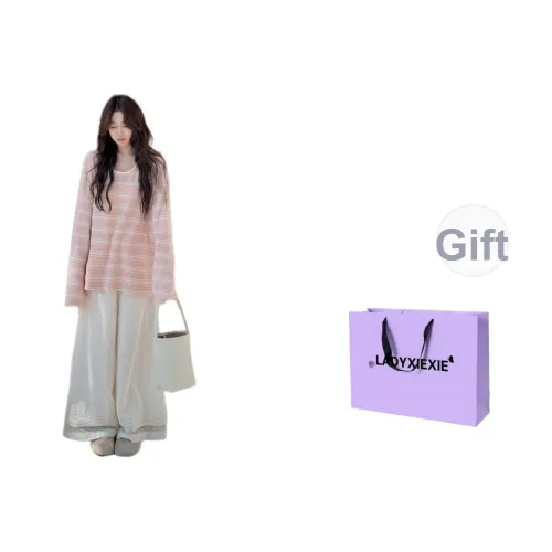 LADYXIEXIE Расклешенный рукав T-рубашка Женская