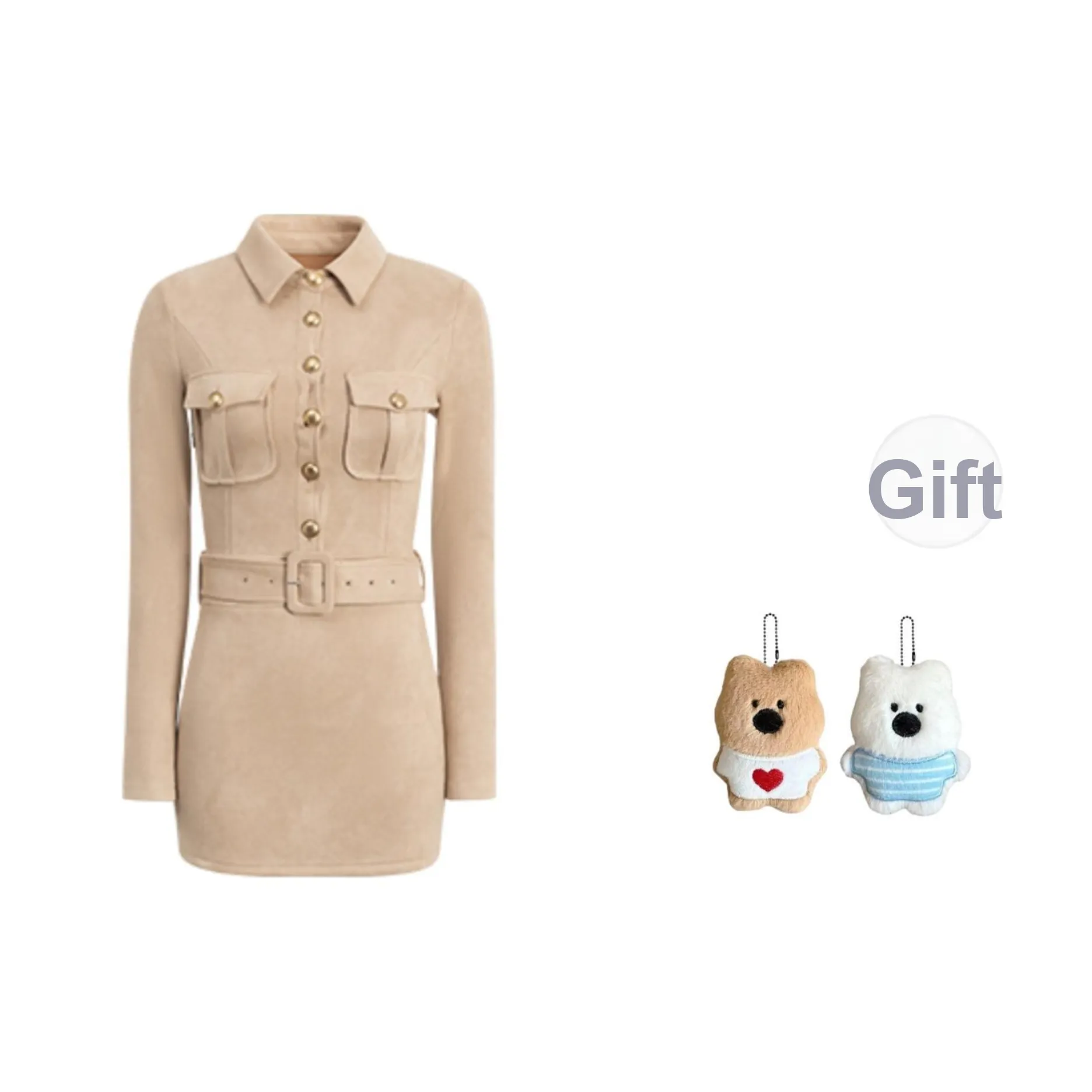 GHPC Длинное платье с длинными рукавами женское