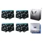 Box+Shopping Bag 4 Pack (Gradient Letter+Gradient Letter+Gradient Letter+Gradient Letter)