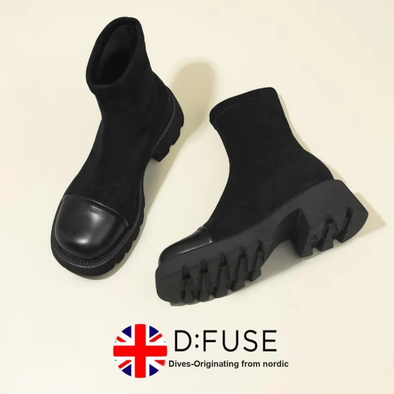 D:FUSE SCANDINAVIA Ankle Boots 5.5cm Women's-2