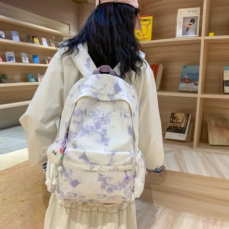 Vack Nylon Backpack Unisex Multicolor-18