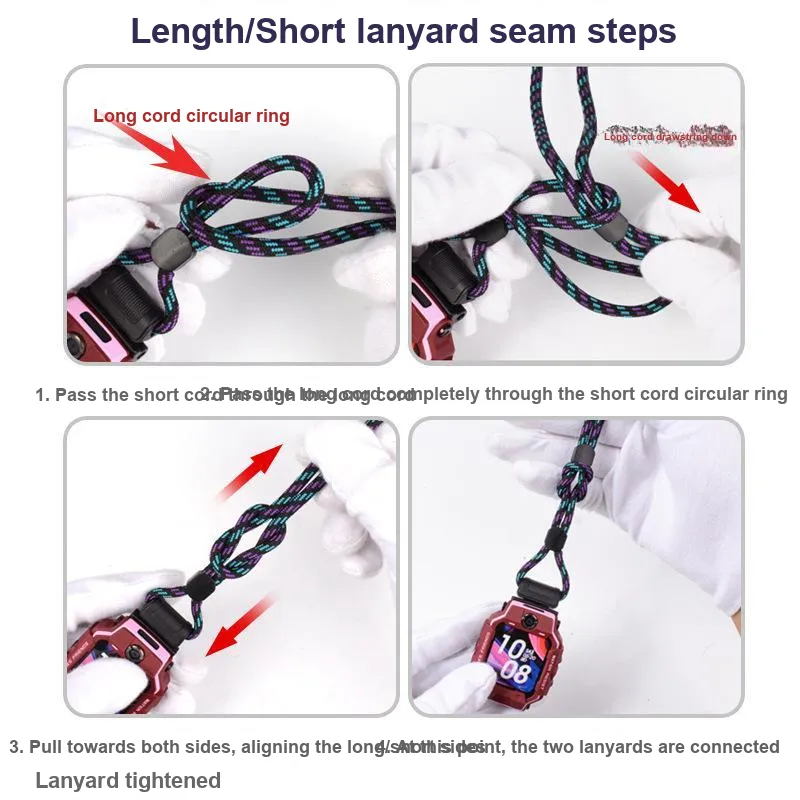 CHRROTA Imoo Compatibility Watch Band Lanyard Material-23