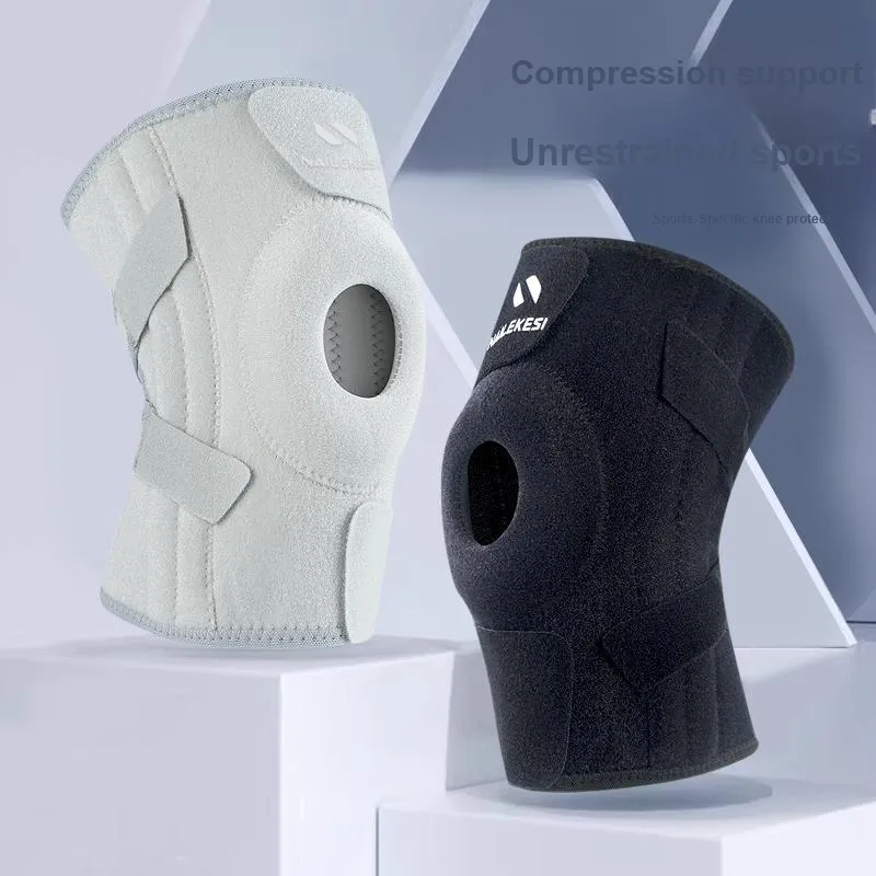 NAILEKESI Mountaineering Running Badminton Unisex Polyester Knee Pads-12