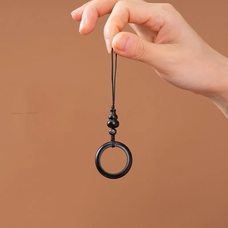 YUGONGYUAN Ebony Pendants Unisex-2