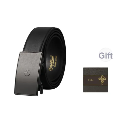 GOLDLION Yuanming Garden Series Ремни из натуральной коровьей кожи мужской 3,5 см