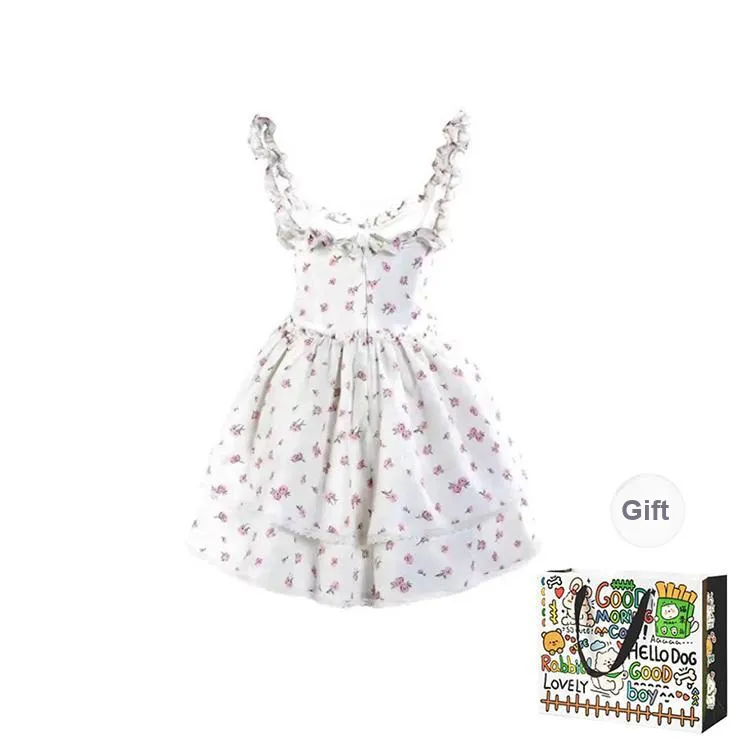 PZHK Slip Dresses Women's Floral Dress-1