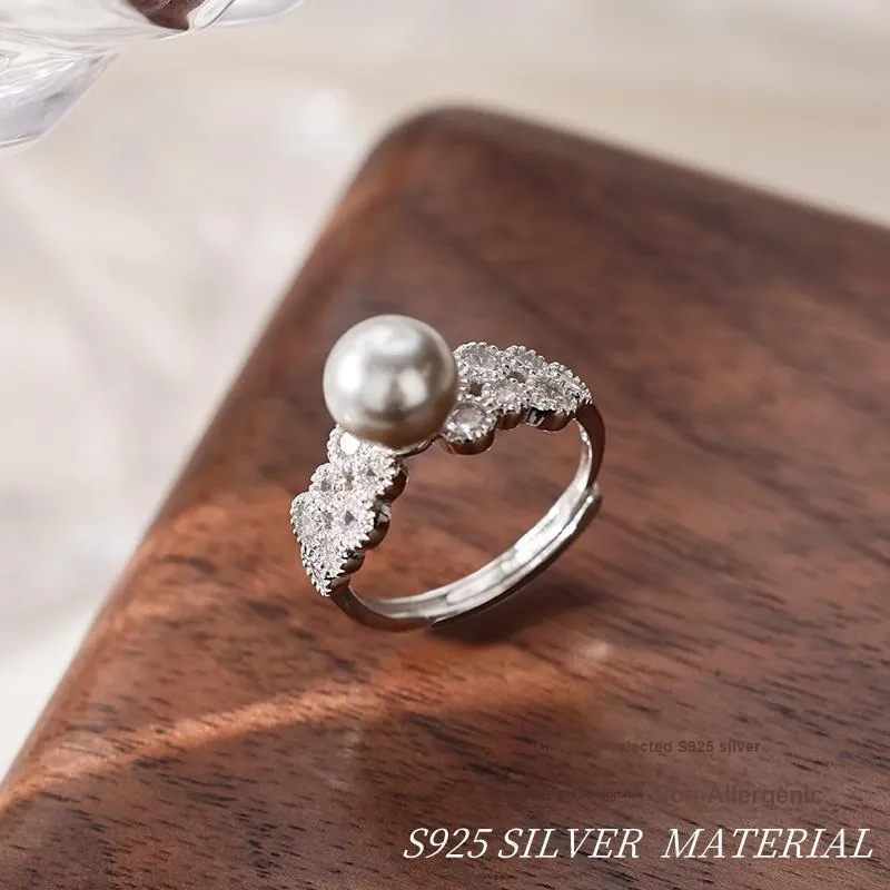 Lang Wind S925 Silver Rings Women's-9