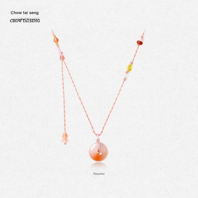 CHOW TAI SENG Agate Necklaces Women's-2