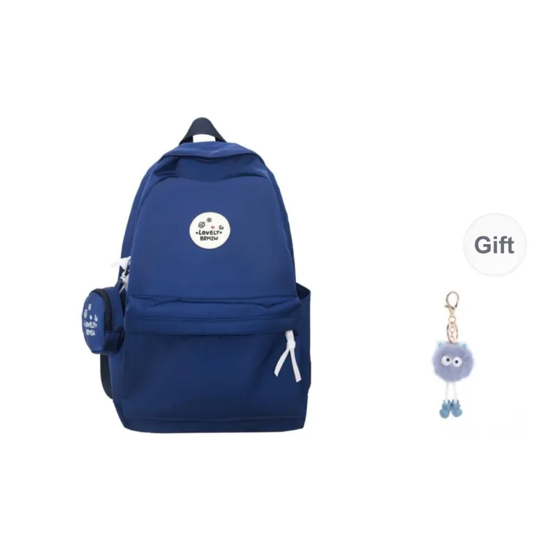 KAMLUI Nylon Backpack Regular Unisex White/Black/Ginger Yellow/Green/Dark Blue/Red-16