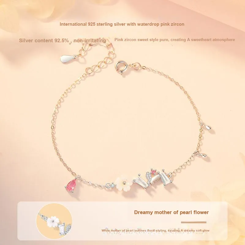 Branded Jewelry S925 Silver Bracelets Women's-2