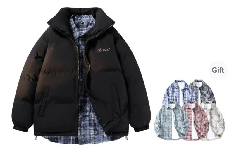 CSKS Puffer Jackets Unisex-31