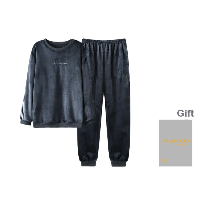 PLANDOO Pajama Set Men's Gift Box Set-0