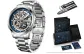 AL8650--Silver Case Blue Dial Steel Band[Belt Clothing Sets 20mm]