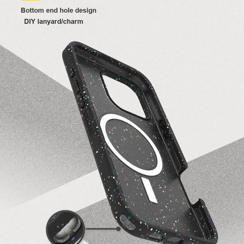 OtterBo PC Silicone Mil-grade Fall Prevention Phone Cases Compatible With Apple 16 Pro/16 Pro Max-1
