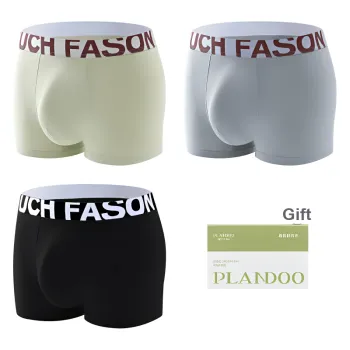 PLANDOO Underpants Men's Shopping Bag 3 Pack
