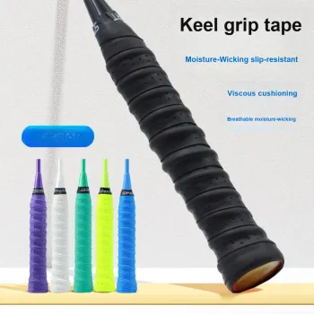 SIPAKESPORT Badminton Grip Tape PU EVA Keel Thin 4 Pack