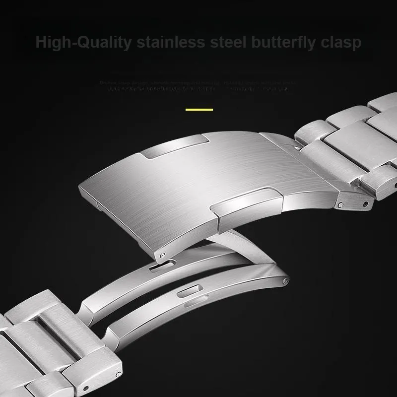 PULAISI Watch Bands Apple Compatibility 220mm Aluminum Alloy Unisex-1