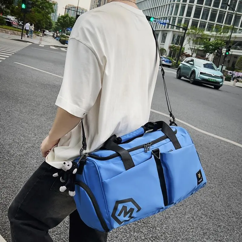 MTribe Nylon Travel Bag Unisex Multicolor-5