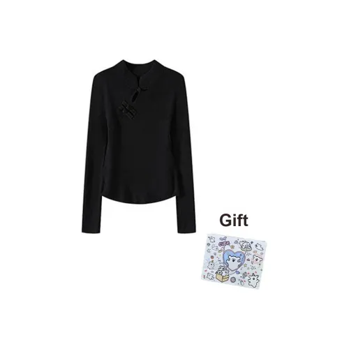 MARIE·COCO Черный топ Женские Трикотаж