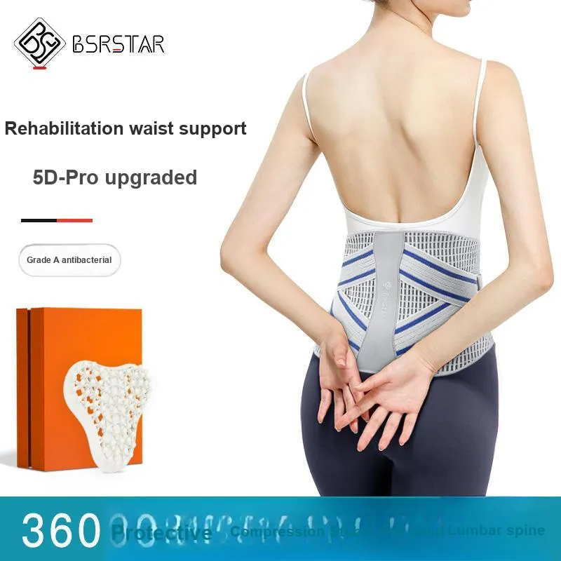 BESTRAY Back Support Braces Fitness Protective Rehabilitation Compression Unisex-4