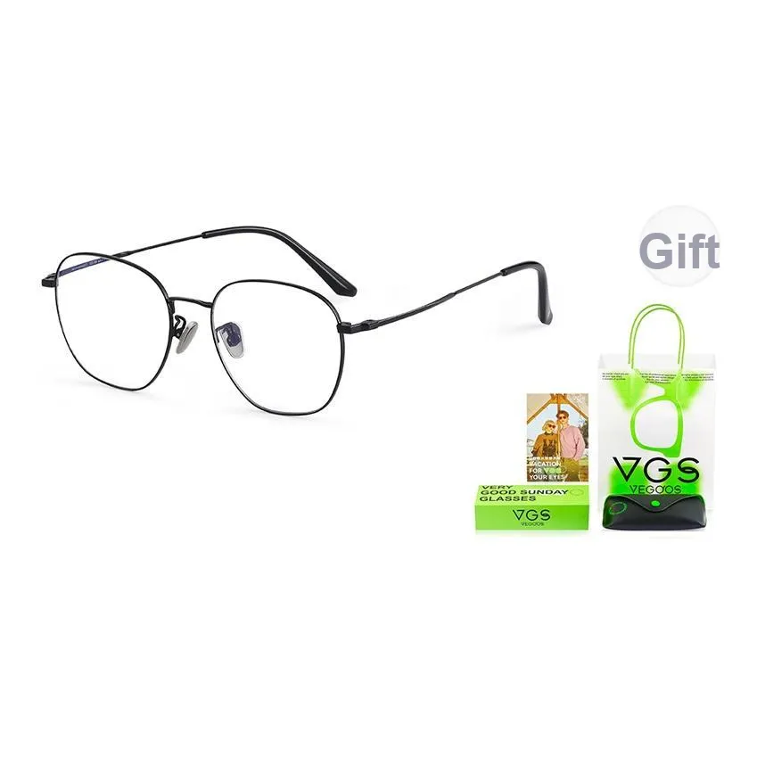 VEGOOS β-титан Нерегулярная форма Оправы для очков Унисекс