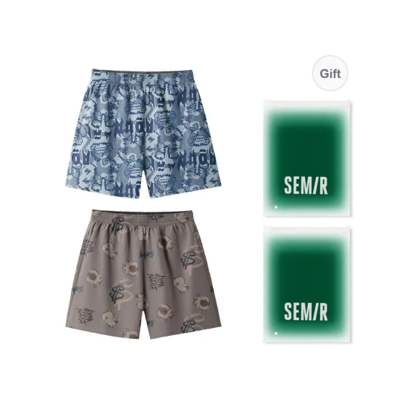 SEM/R Boxer Shorts Unisex Combo Set-17