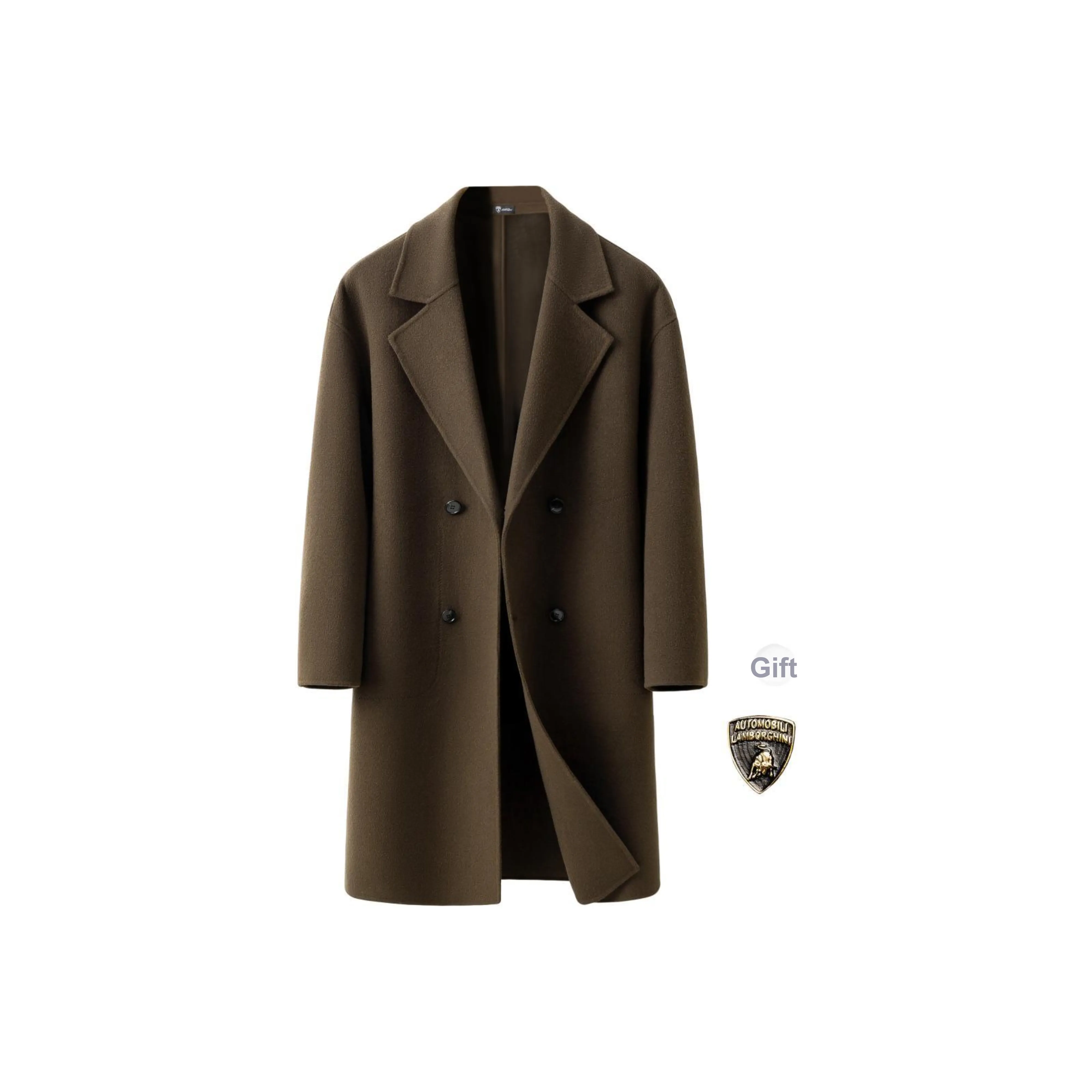 AUTOMOBILI LAMBORGHINI Пальто Унисекс