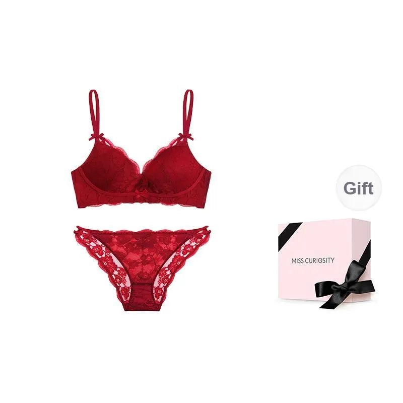 MISS CURIOSITY Underwear Set Women's Gift Box Set-1