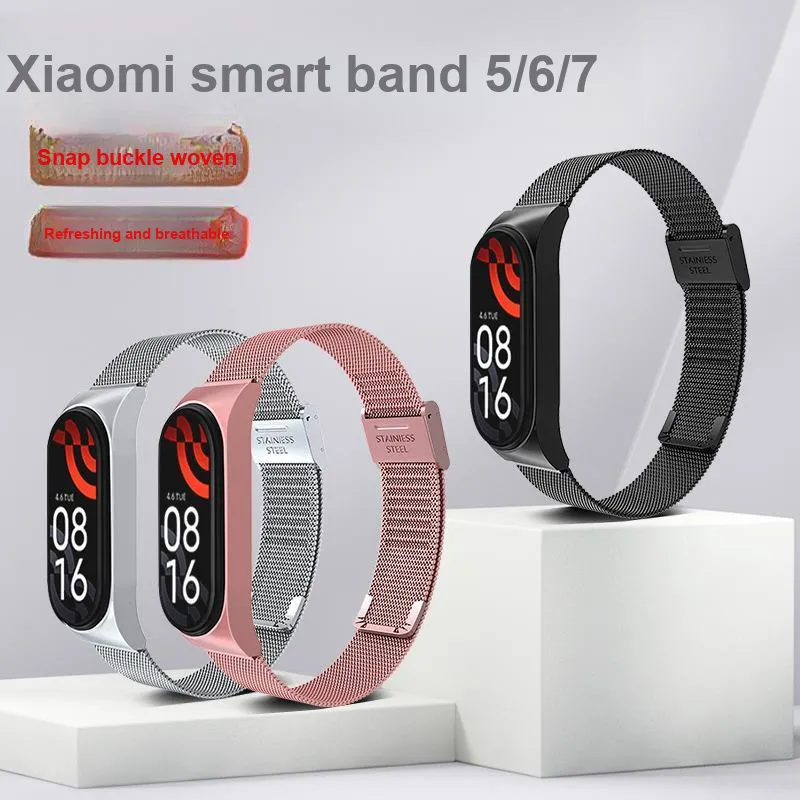 CHRROTA Watch Band Xiaomi Compatibility Metal-7