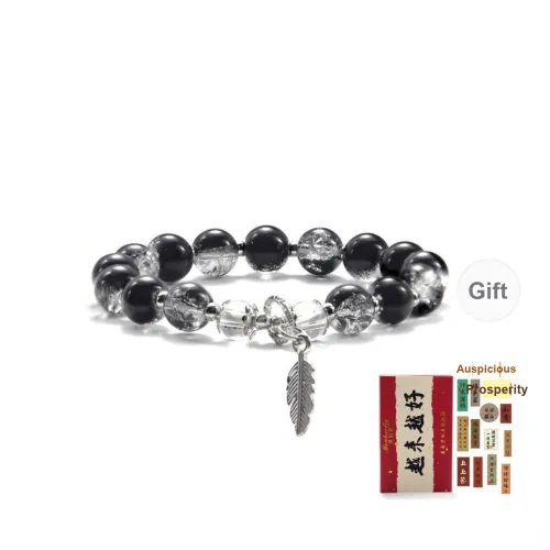 MEOBURLIY Colored Glaze Bracelets Unisex