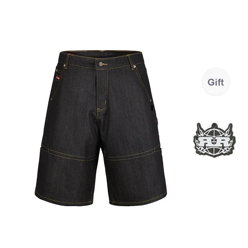 REMEDY Denim Shorts Unisex Blue-0
