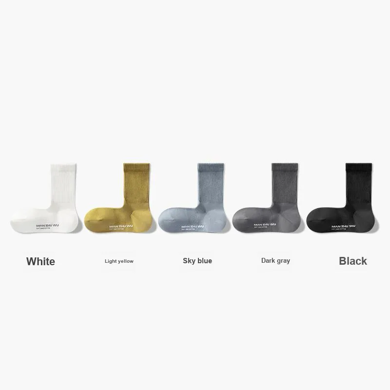 B&C.Room 2023 Fall Crew Socks Men's 5 Pack-21
