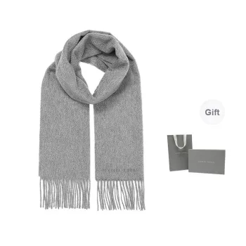 VANESSA HOGAN 100% Cashmere Knit Scarves Unisex