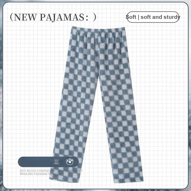 MADALLO Pajama Pants Women's Blue-1