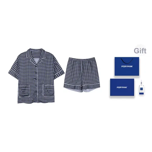 Floating Light Islands Пижама Комплект Женский Темно-Синий