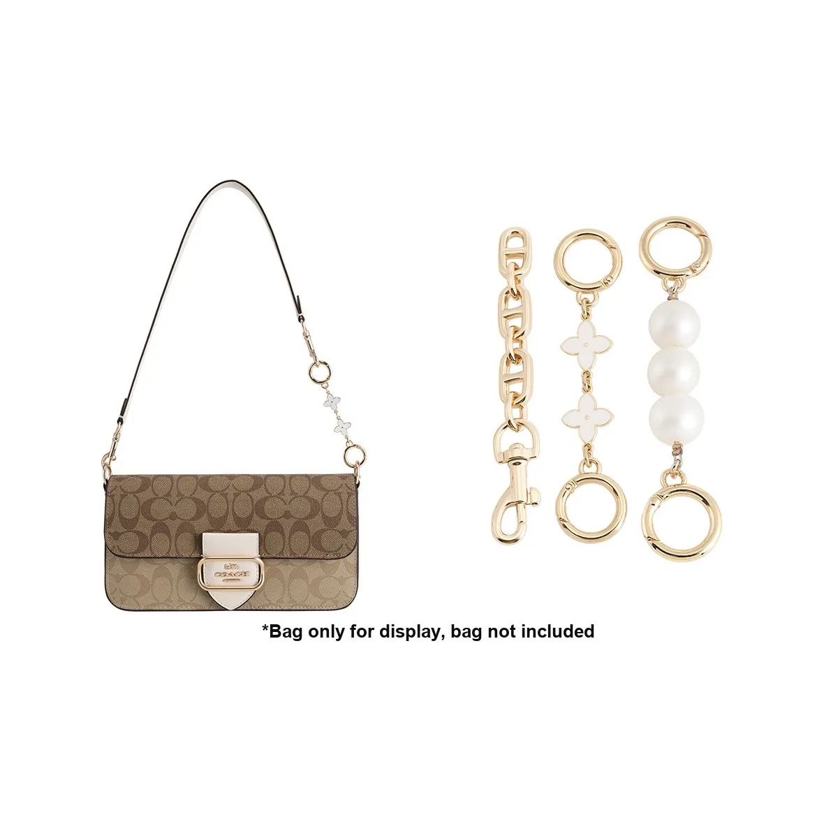 Luxury Care Artisan Workshop Металл Сумка Ремень Женский Золотой Тон