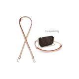 [Leather Strap]1.1cm Width Crossbody Adjustable 90-120cm