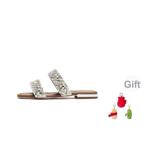 Staccato Быстросохнущие Слипоны Женские Звездный Серебряный