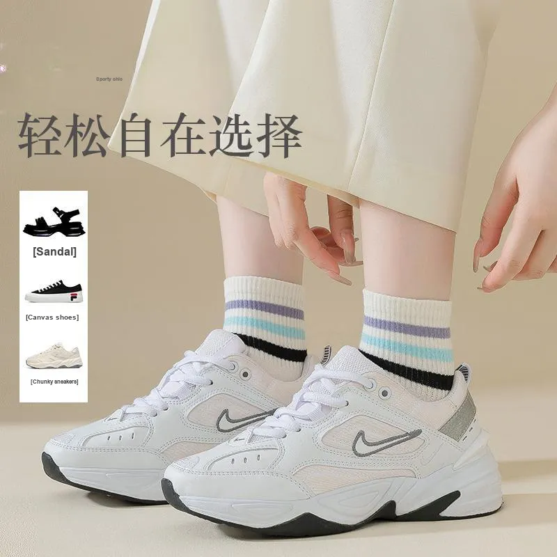 Cotton Gene Mid-Calf Socks Women's 5 Pack-77