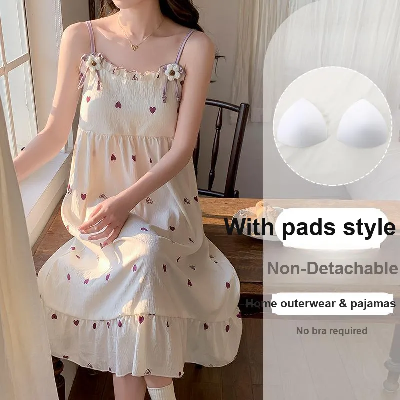 OUSHIBO Nightgown Women's Image Color-2