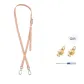 Silver Modified Buckle+Lotus Root Powder Long Strap