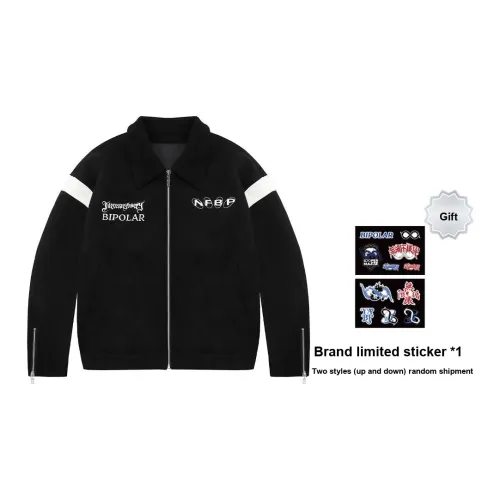 BIPOLAR X Necessity Finery Co Branded SERIES Черный Унисекс Куртки