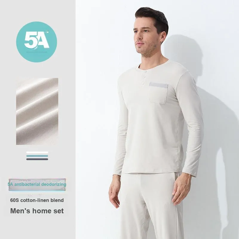 DUINIDESIYU Men Pajama Sets-4